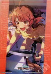 【中古】クリアポスター 花海佑芽 「学園アイドルマスター ジャンボカードダス/フラットガシャポン クリアビジュアルポスター」