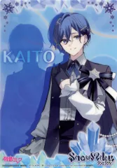 【中古】クリアポスター KAITO(Art by みすみ) 「ジャンボカードダス/フラットガシャポン 初音ミク SNOW MIKU 2025 A5クリアビジュアルポスター」