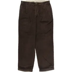 古着 ブルックスブラザーズ Brooks Brothers ツータック コーデュロイパンツ メンズw35相当/eaa513418