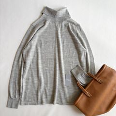 ウィムガゼットWhim Gazette＊カシミヤミックス タートルネックニット