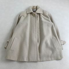極美品 クリスチャンディオール 金ボタン ウール ロングコート 黒 S