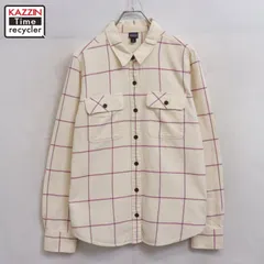 00s patagonia チェック柄 ネル 長袖シャツ レディース 表記Mサイズ