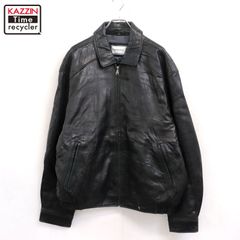 HATHAWAY ブラックレザーシングルライダース 羊革 短丈 - メルカリ