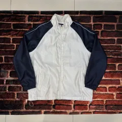 アシックス ウィンドブレーカー ジャケット XL (nj164 起毛 ウォームアップ アウター トレーナー