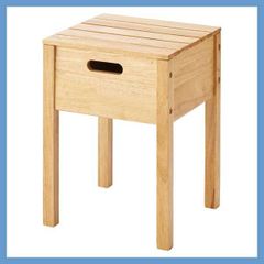廃盤品】 IKEA MOLGER 収納スツール スツール イス 椅子 木製 - メルカリ