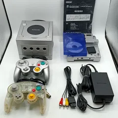 任天堂 ゲームキューブ エンジョイ・プラス・パック・プラス DOL-101 シルバー ゲームボーイプレイヤー付属 Nintendo Gamecube Enjoy Plus Pack+