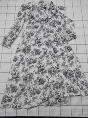 ◇ ⊂ GRL ロングワンピース モノトーン系 Mサイズ レディース E  【1508250040184】