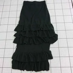 ◇ ⊇  A part by アパートバイ フリルスカート ブラック系 Fサイズ レディース E  【1508250039034】