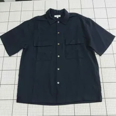 ◇ ⊂ BEAUTY&YOUTH UNITED ARROWS 半袖シャツ ネイビー系 Mサイズ メンズ E  【1508250038723】