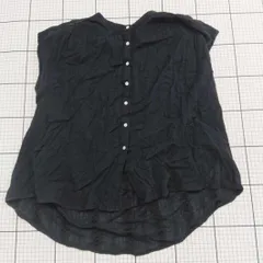 ◇ ⊂ SONNYLABEL URBAN RESEARCH バックボタンブラウス ネイビー系 フリーサイズ レディース E  【1508250040405】