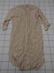 ◇ ⊂ ITEMS URBAN RESEARCH シャツワンピース ベージュ系 Free レディース E  【1508250042539】