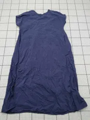 ◇ ⊂ BEAMS HEART コットンワンピース ブルー系 Mサイズ レディース E  【1508250042485】