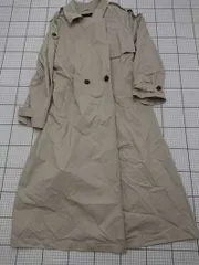 ◇ ⊇ ZARA トレンチコート ベージュ系 Lサイズ レディース E  【1508250044946】