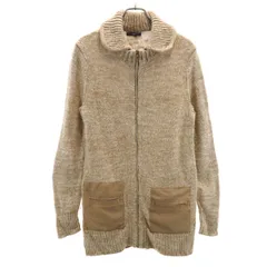 GAP ギャップ ニットジャケット XXS ブラウン レディース 古着