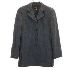 ブルーノマリ イタリア製 ワッペン ウールジャケット M カーキ系 Bruno