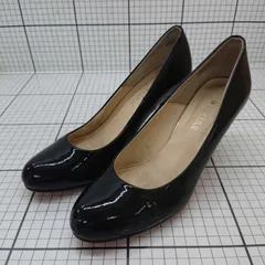 ◇ Θ カリノ 高級感 ハイヒールパンプス サイズ24cm ブラック系 レディース E  【1508260044776】