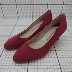 ◇ Θ オリエンタルトラフィック 大人系 ポインテッドトゥパンプス サイズ35 レッド系 レディース E  【1508260044660】