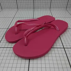 ◇ ⊂ havaianas ハワイアナス 夏 ビーチ カジュアル ビーチサンダル サイズ35 ピンク系 レディース E  【1508260045735】
