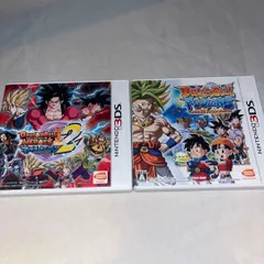 【希少】ドラゴンボールヒーローズ アルティメットミッション2＋フュージョンズ　★３DS★　＠