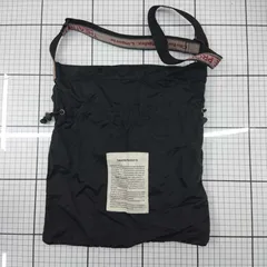 ◇ Θ シアタープロダクツ シンプル カジュアル ショルダーバッグ ブラック系 レディース E  【1508260046831】