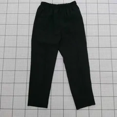 ◇ Θ グリーンレーベル リラクシング シンプル系 スラックスパンツ サイズ34 ブラック系 レディース E  【1509100019312】