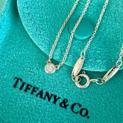 ティファニー Tiffany&Co. バイザヤード ダイヤネックレス0.03ct