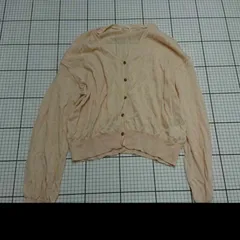◇ ⊂ URBAN RESEARCH ITEMS カジュアル 長袖 カーディガン サイズF ベージュ系 レディース E  【1509100020783】