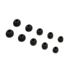 / 2層構造 NC専用イヤーピース【完全ワイヤレスイヤホン向けイヤーチップ/シリコン / 5サイズ 各1ペア 4 / 10個入り / Liberty XS/S/M/L/XL 】(Soundcore Liberty Soundcore 4 NC ブラック Ank