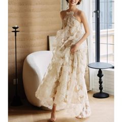 新品ANDREA&Co。yukkoさん キャミソールワンピース+コートレスドレス