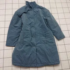 ◇ ⊇ Keitto 中綿ミドルコート ブルー系 Mサイズ レディース E  【1509100024392】