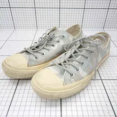 ◇ Θ CONVERSE コンバース all-star 迷彩柄 ローカット スニーカー サイズ24 グレー系 レディース E  【1509100027003】