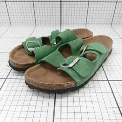 ◇ ⊂ Autenti オータンティ カジュアル サンダル サイズ37 グリーン系 レディース E  【1509100026976】