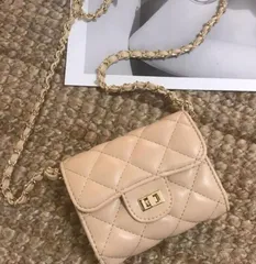 バッグ ポシェット チェーン お財布 ショルダー 斜め掛け ショルダーバッグ 韓国 CCVB1030P325