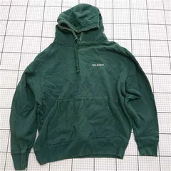 ◇ ⊇ MILKFED ミルクフェド 防寒性良好 長袖 プルオーバーパーカー サイズONE グリーン系 メンズ E  【1509190038460】