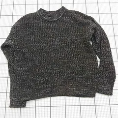 ◇ ⊇ モノマート 編みニット 長袖 長袖ニット サイズM ブラウン系 レディース E  【1509190038262】