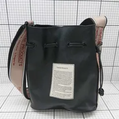 ◇ Θ シアタープロダクツプロダクツ 個性派デザイン 巾着バッグ ブラック系 レディース E  【1509190041514】
