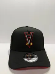 Newera ロサンゼルスエンゼルス オールスターゲーム2010 リバースロゴ 9forty A-FRAME スナップバックキャップ ブラックカラー