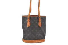 LOUIS VUITTON ルイヴィトン モノグラム バケット PM ショルダートートバッグ M42238 ジャンク 1191N