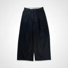 ジ*ん様 Studio Nicholson SORTE S BLK スタジオニコ STUDIO NICHOLSON - 【残りわずか】Deep Pleat Volume Pant(SORTE