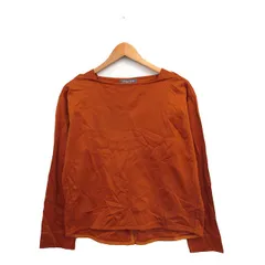 ユナイテッドアローズ A DAY IN THE LIFE UNITED ARROWS カットソー Tシャツ 長袖 コットン シンプル ライトブラウン 茶 /KT7