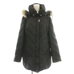 バルマン BALMAIN ダウンコート ミドル ドット M 黒 ブラック /AT ■OSのサムネイル
