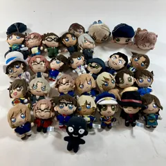 ★  名探偵コナン マスコット ストラップ 31個 まとめ売り 工藤新一 怪盗キッド 毛利小五郎 等 現状品 0.5kg