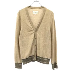 Maison Martin Margiela 10 メゾン マルタン マルジェラ 10 14AW ウールニットカーディガン S30HA0756 ベージュ Sのサムネイル