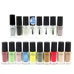 ネイルホリック ネイルカラー トップコートなど 18点セット 残半量以上 マニキュア コスメ まとめて 大量 レディース 【中古】