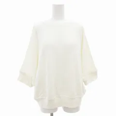 アーバンリサーチ ドアーズ URBAN RESEARCH DOORS 22SS タックフライスワイドTシャツ カットソー 七分袖 ドルマンスリーブ M 白 ホワイト DR25-21U110 /GV