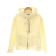 セオリーリュクス theory luxe ウール混 ジップアップパーカー 38 ホワイト /HK ■OSのサムネイル