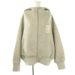 スナイデル SNIDEL 24AW ボリュームパーカー ジップアップ ラメ F グレー /DF ■OS ■SH