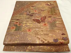 スワトウ　帯　レンガ色　未使用 ob2008002-6.jpg