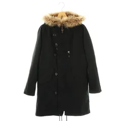 B&Y ユナイテッドアローズ BEAUTY&YOUTH ビューティー&ユース モッズコート ボアライナー付き M ブラック /ES ■OS ■GY14