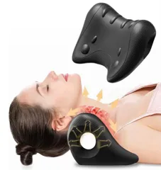 ネックピロー 首 ストレッチ 枕 ネックリラックスピロー 首枕 肩周りリラックス